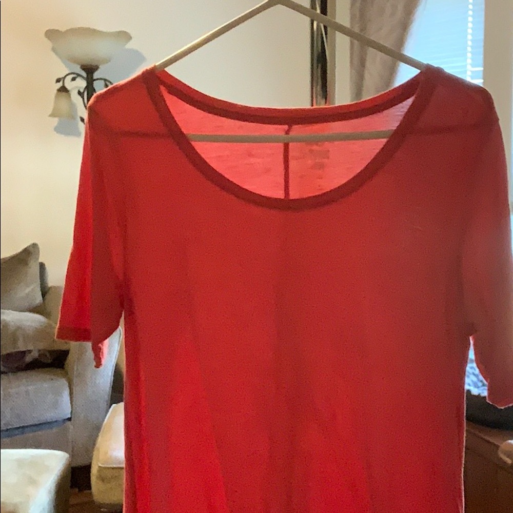 Pink tunic tee